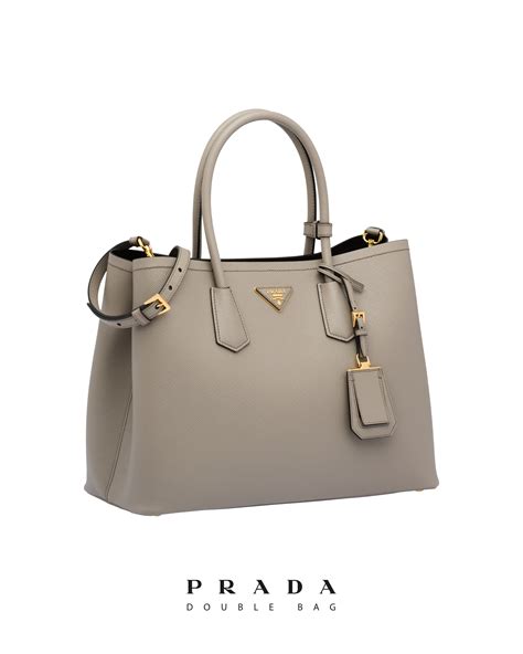 Prada Saffiano Leather Double